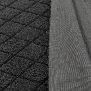 Stofă palton TEDDY Diamond dark grey