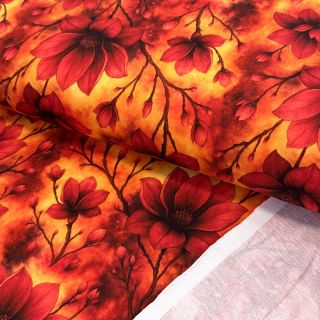 Jerse trening Flower galaxy design A digital print