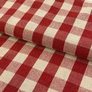 Țesătură decorativă Celestin LUREX rouge