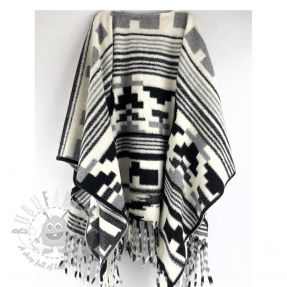 Poncho PRATO boiled wool design I