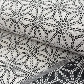 Țesătură decorativă jacquard Bong ecru
