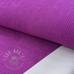 Catifea raiată HUGGY aubergine