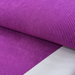 Catifea raiată HUGGY aubergine