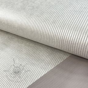 Catifea raiată HUGGY silver