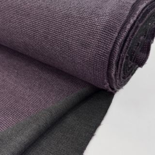 Stofă palton DOUBLE FACE WITH JERSEY violet