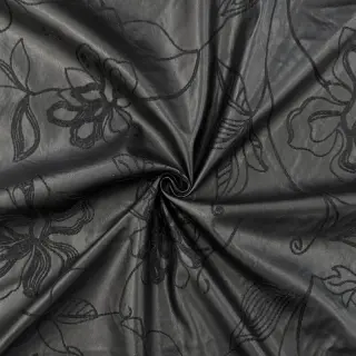 Piele sintetică pentru îmbrăcăminte Flowers design B