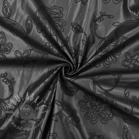 Piele sintetică pentru îmbrăcăminte Flowers design A