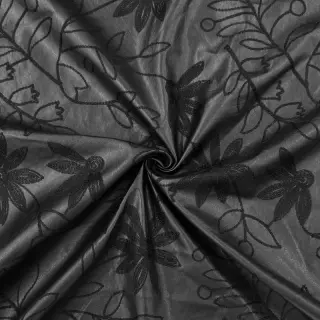 Piele sintetică pentru îmbrăcăminte Flowers design C