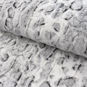 Blăniță artificială Animal skin black