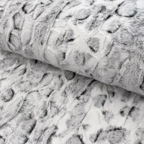 Blăniță artificială Animal skin black