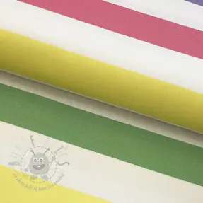 Țesătură decorativă Stripes multicolour design C