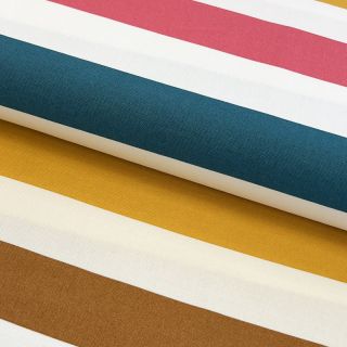 Țesătură decorativă Stripes multicolour design B