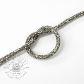Șnur din bumbac 5 mm MELANGE light grey