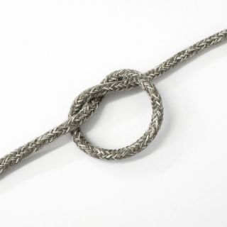 Șnur din bumbac 5 mm MELANGE light grey