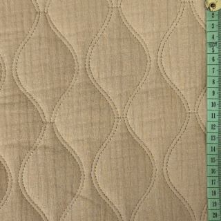 Mușelină QUILT Wave beige