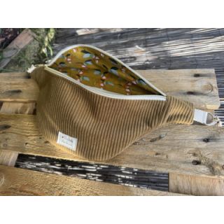 Catifea raiată HUGGY tabac