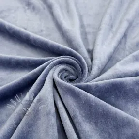 Tesătură elastică din catifea VELVET STRETCH blue