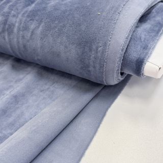 Tesătură elastică din catifea VELVET STRETCH blue