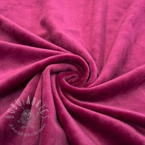 Tesătură elastică din catifea VELVET STRETCH magenta