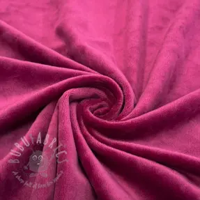 Tesătură elastică din catifea VELVET STRETCH magenta