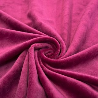 Tesătură elastică din catifea VELVET STRETCH magenta
