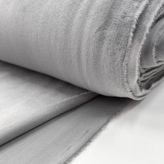Tesătură elastică din catifea VELVET STRETCH light grey