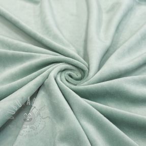 Tesătură elastică din catifea VELVET STRETCH mint