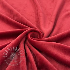 Tesătură elastică din catifea VELVET STRETCH red