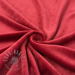 Tesătură elastică din catifea VELVET STRETCH red