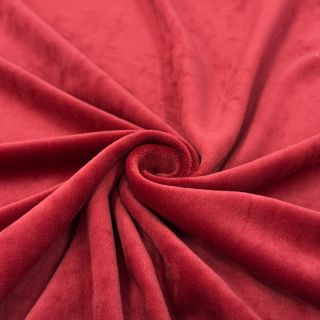 Tesătură elastică din catifea VELVET STRETCH red