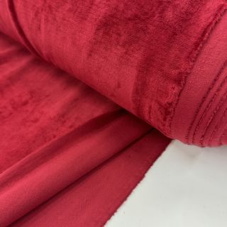 Tesătură elastică din catifea VELVET STRETCH red