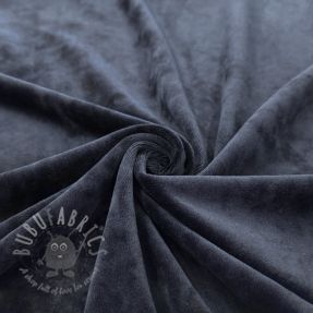 Tesătură elastică din catifea VELVET STRETCH navy