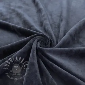 Tesătură elastică din catifea VELVET STRETCH navy
