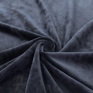 Tesătură elastică din catifea VELVET STRETCH navy