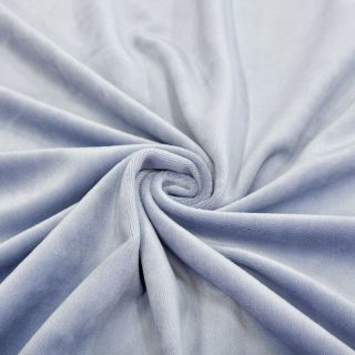 Tesătură elastică din catifea VELVET STRETCH light blue