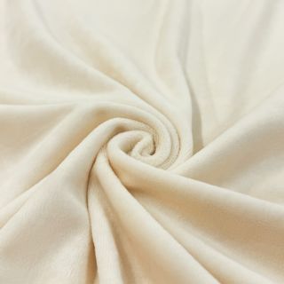 Tesătură elastică din catifea VELVET STRETCH ecru