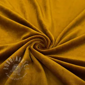 Tesătură elastică din catifea VELVET STRETCH camel