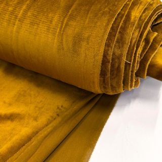 Tesătură elastică din catifea VELVET STRETCH camel