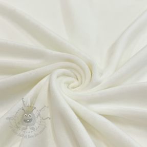 Tesătură elastică din catifea VELVET STRETCH white