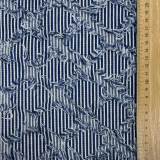 JEANS DENIM Ruffle stripes design B
