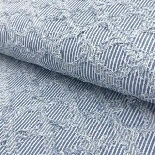 JEANS DENIM Ruffle stripes design A