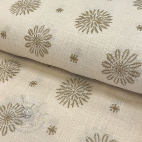 Țesătură din bumbac EMBROIDERY Sofia design A