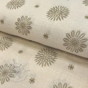 Țesătură din bumbac EMBROIDERY Sofia design A
