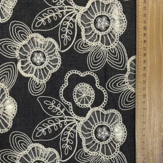 Țesătură din bumbac JEANS EMBROIDERY Niva design C