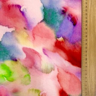 Viscoză SATIN Ambre pink digital print