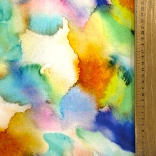 Viscoză SATIN Ambre blue digital print