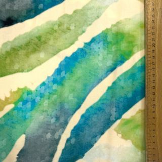 Viscoză SATIN Chloe blue digital print