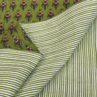 Țesătură din bumbac QUILT Gange vert