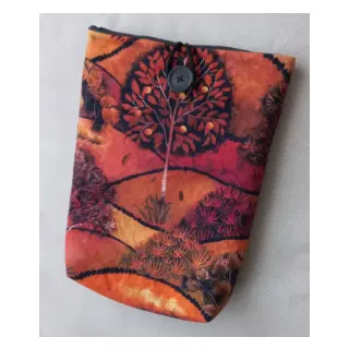 Țesătură decorativă Forest hill autumn digital print