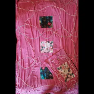 Mușelină Vintage pink